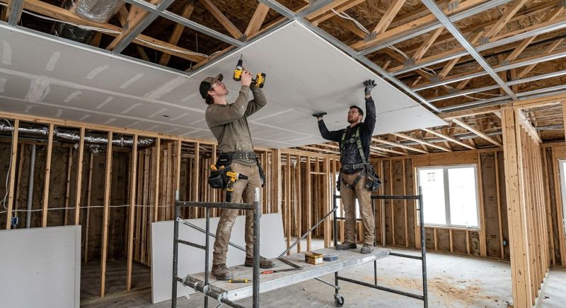 Bedroom Drywall Installation in Alpharetta, GA
