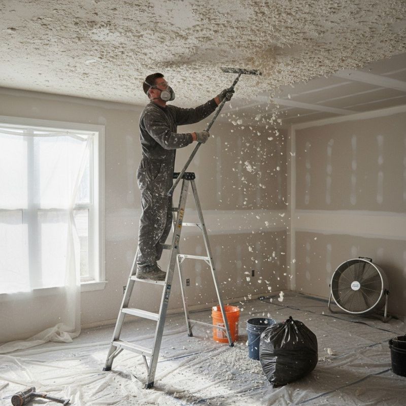 Stipple Ceiling Removal in Alpharetta, GA