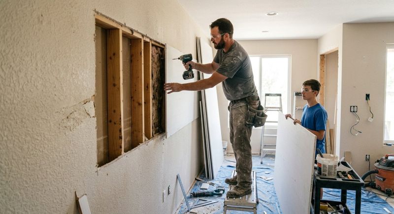 House Drywall Installation in Kansas City, MO