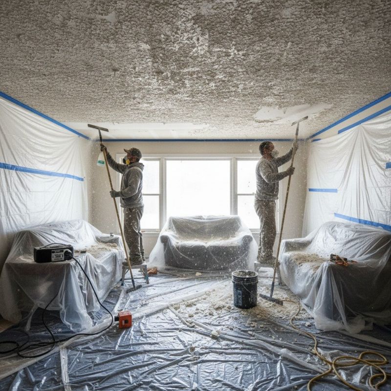 Stipple Ceiling Removal in Gilbert, AZ