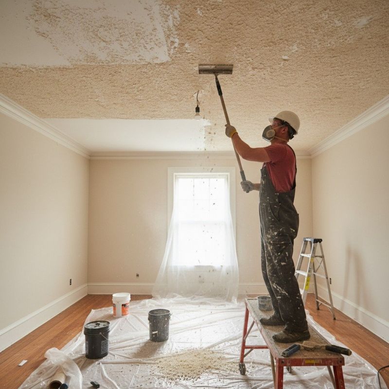 Swirl Ceiling Removal in Gilbert, AZ