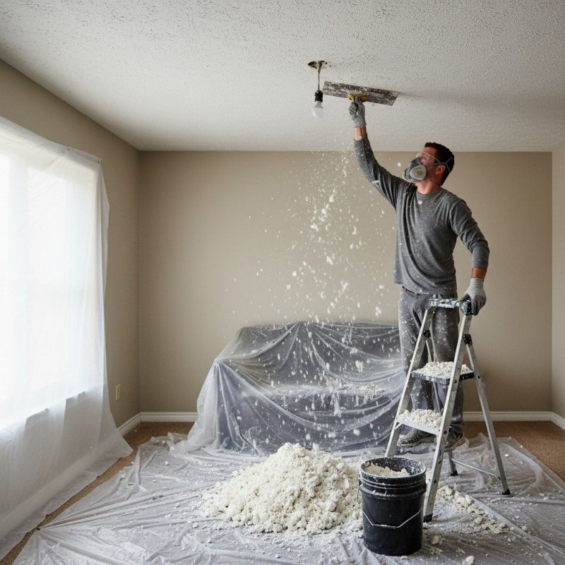 Swirl Ceiling Removal in Mesa, AZ